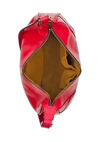 Chantal Adjustable Leather Shoulder Bag