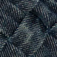 Washed Woven Denim Margaux Crossbody Bag