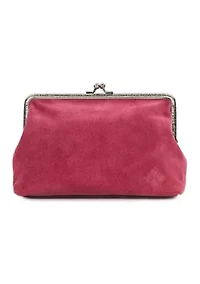 Borriana Frame Suede Cross Body Bag 