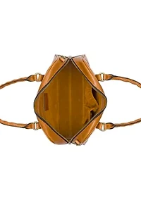 Pomezia Satchel with Handbag Chain