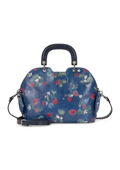 Ophelie Satchel with Bows - Parisian Strawberry