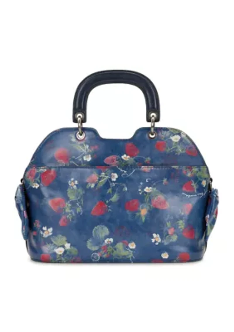Ophelie Satchel with Bows - Parisian Strawberry