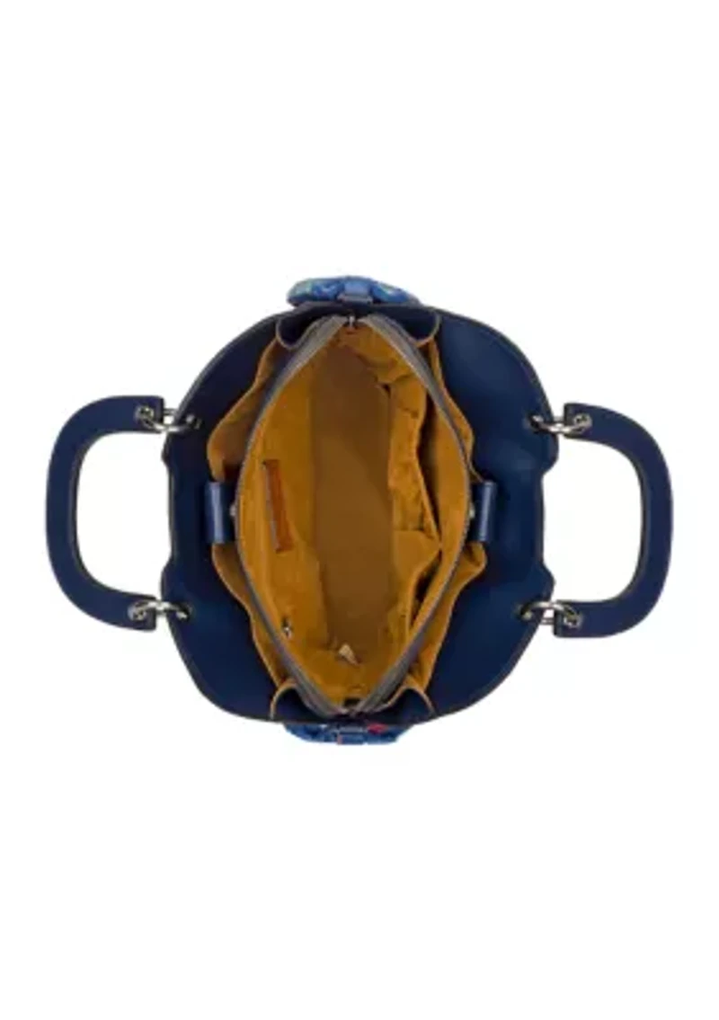 Ophelie Satchel with Bows - Parisian Strawberry