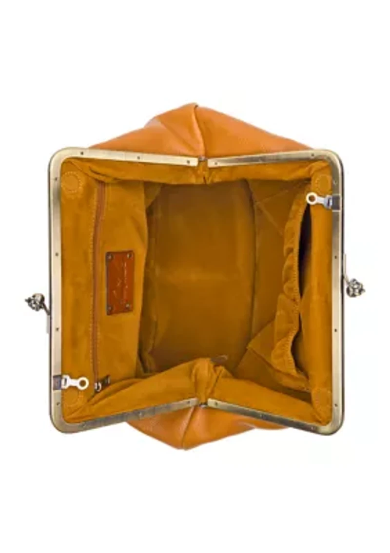 Vivienne Medium Frame Leather Bag