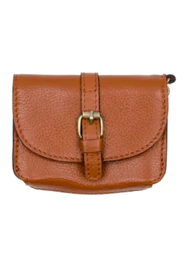 Liora Slouchy Tote Bag - Rugged Natural Grain Leather