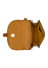 Liora Slouchy Tote Bag - Rugged Natural Grain Leather