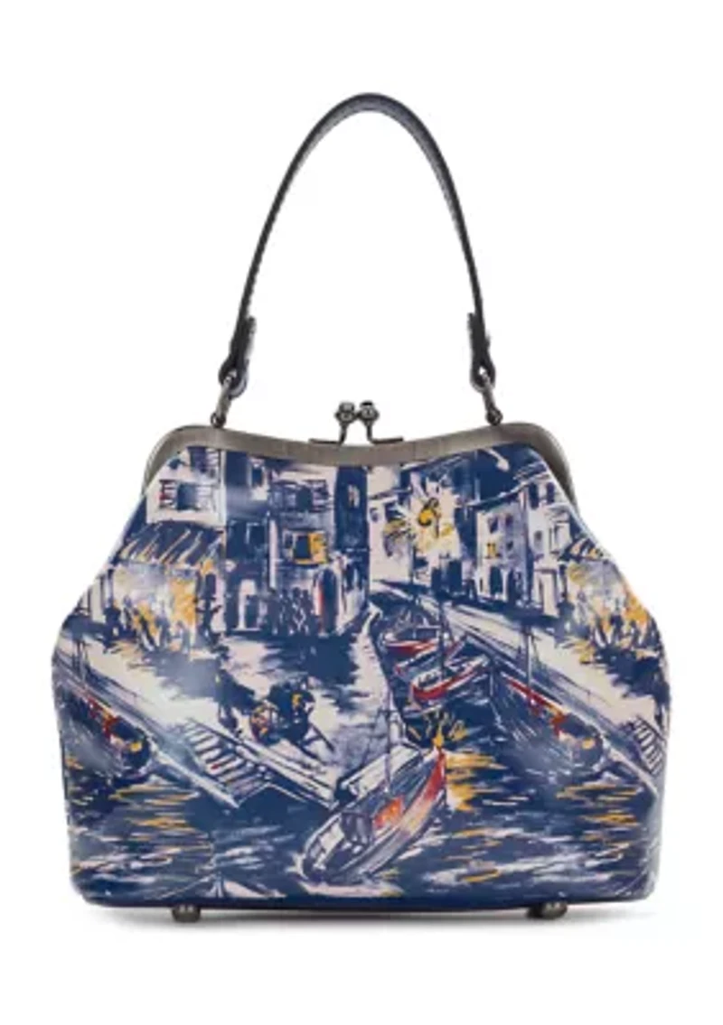 Laureana Frame Satchel