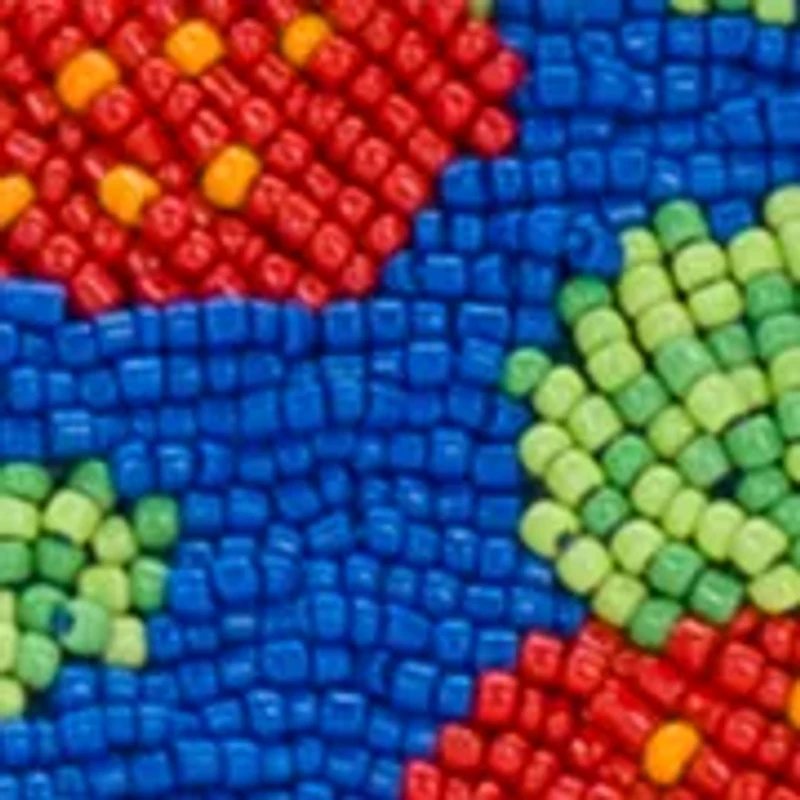 Laureana Frame Satchel - Strawberry Beaded