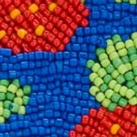 Laureana Frame Satchel - Strawberry Beaded