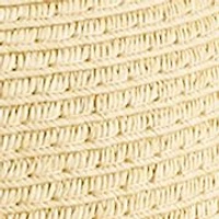 Domed Top Straw Hat with Multi Colored Rope Band