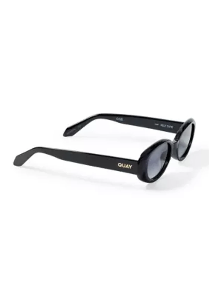 Felt Cute Oval Sunglasses