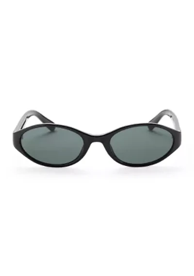 Aura Points Oval Sunglasses