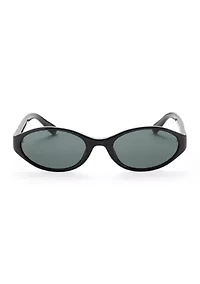 Aura Points Oval Sunglasses