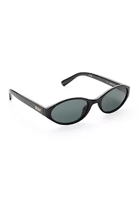 Aura Points Oval Sunglasses