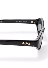 Aura Points Oval Sunglasses