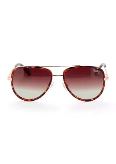 Tortiseshell Round Sunglasses