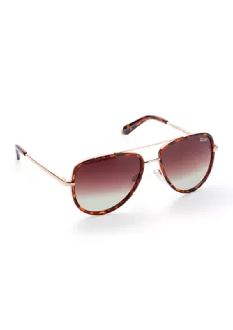 Tortiseshell Round Sunglasses