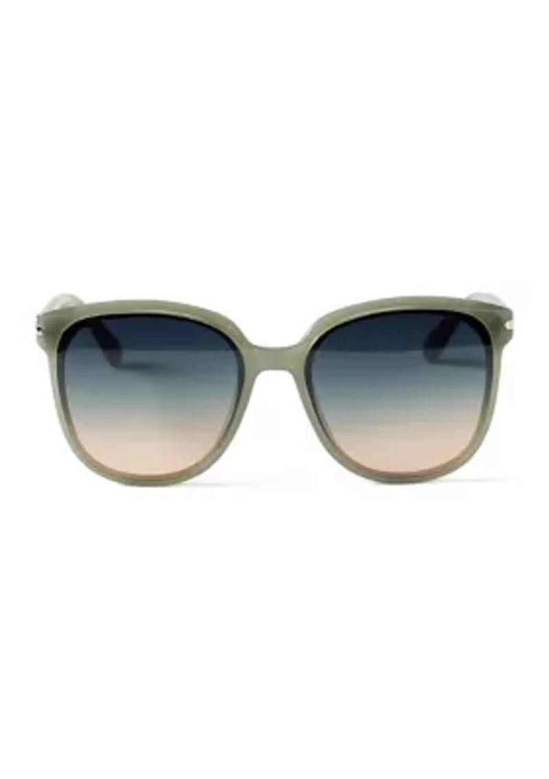 Rent Free Round Oversized Sunglasses