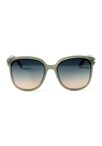 Rent Free Round Oversized Sunglasses