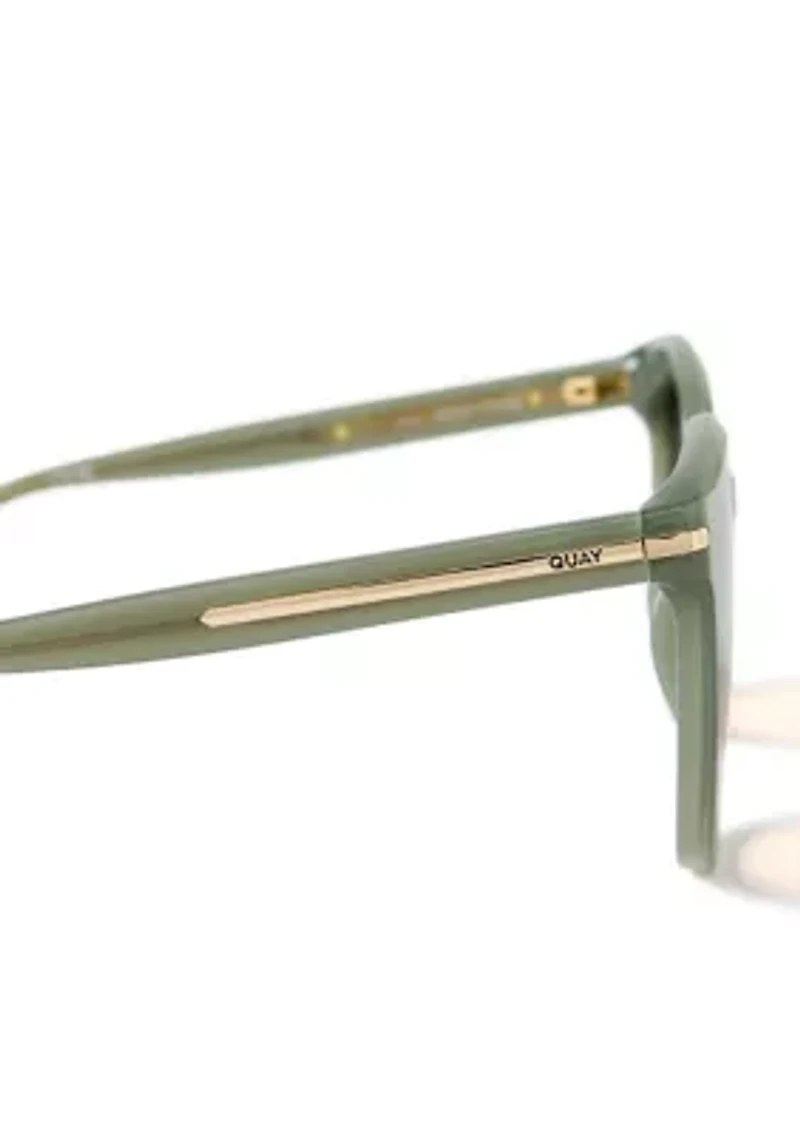 Rent Free Round Oversized Sunglasses