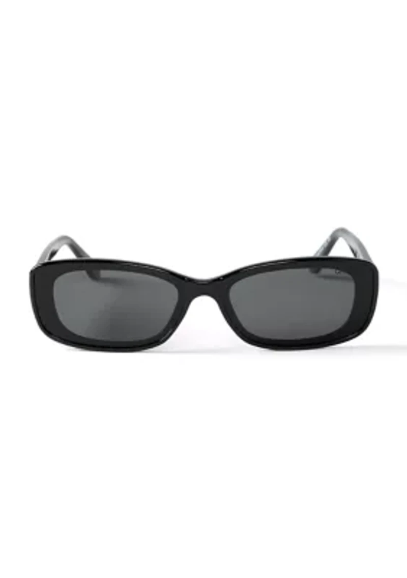 Women's Vibe Check Narrow Rectangular Sunglasses