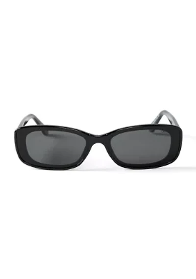 Women's Vibe Check Narrow Rectangular Sunglasses