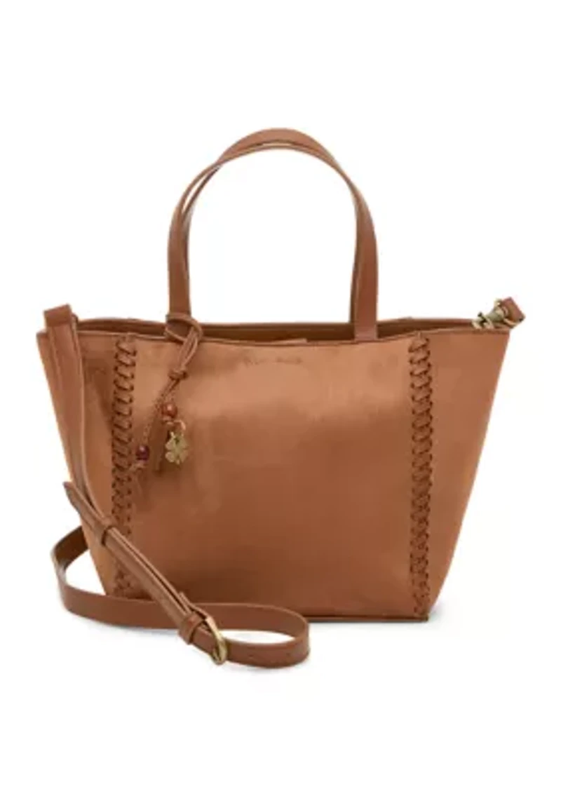 Women's Enna Faux Suede Whipstitch Tote