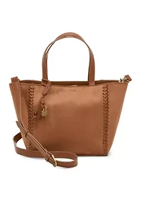 Women's Enna Faux Suede Whipstitch Tote