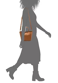 Women's Enna Faux Suede Whipstitch Tote