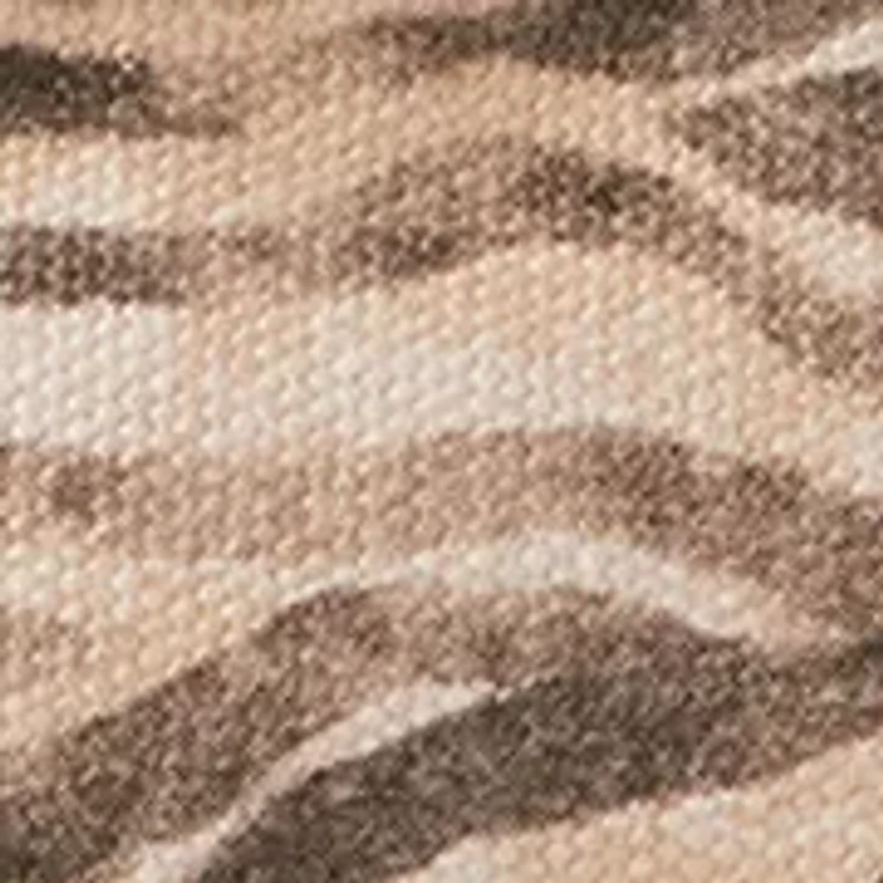 Zebra Canvas Crossbody Bag