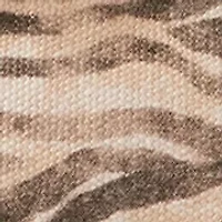 Zebra Canvas Crossbody Bag