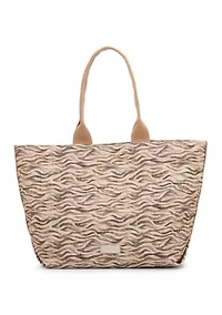 Zebra Canvas Tote Bag