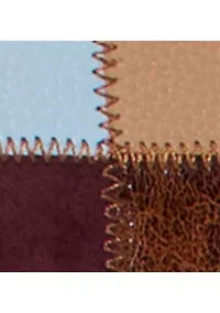 Lyna Patchwork Pull On Bucket Bag