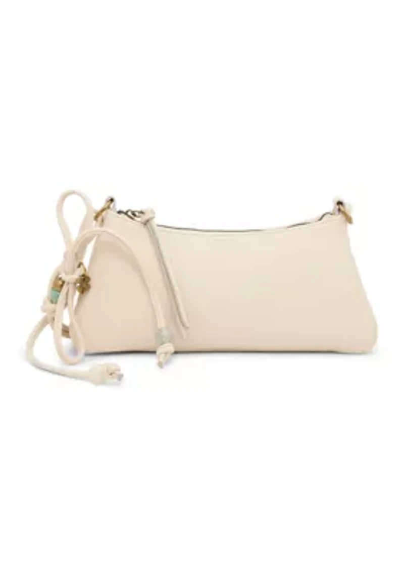 Shoulder Bag with Charm Beads