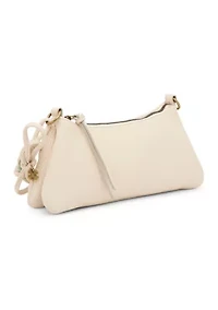 Shoulder Bag with Charm Beads