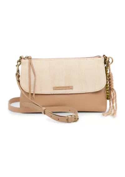 Syra Straw Crossbody Bag