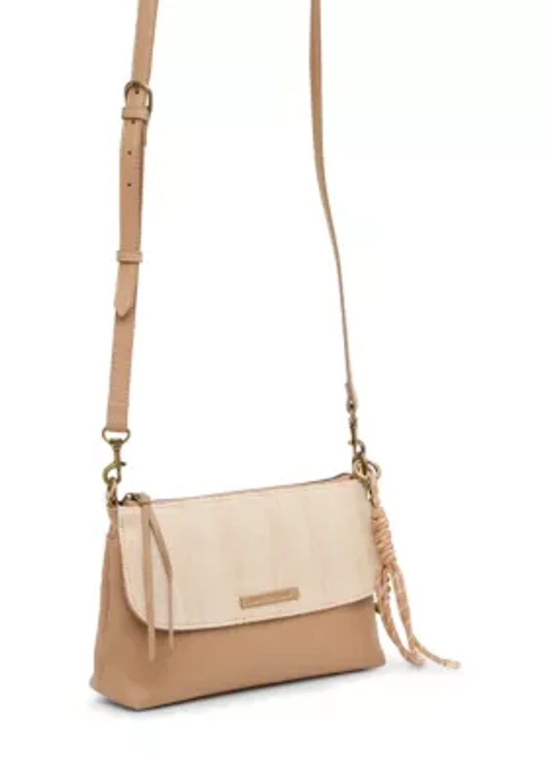 Syra Straw Crossbody Bag