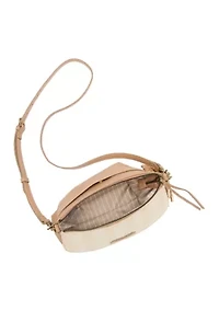 Syra Straw Crossbody Bag