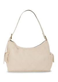 Tish Woven Cargo Pocket Shoulder Bag