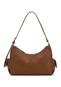 Tish Woven Cargo Pocket Shoulder Bag