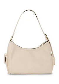 Tish Woven Cargo Pocket Shoulder Bag