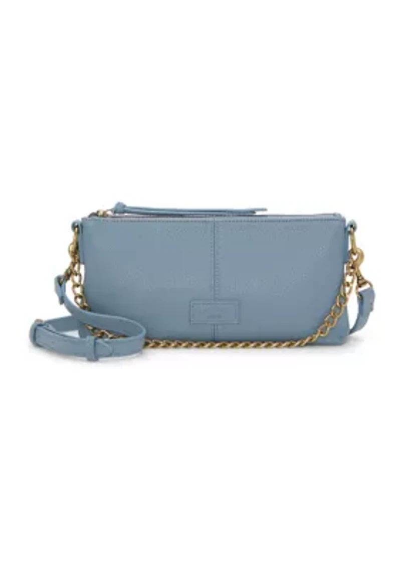 Zena Small Denim Crossbody