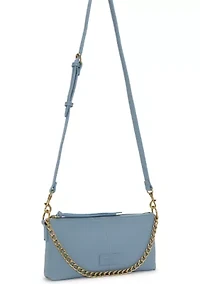 Zena Small Denim Crossbody