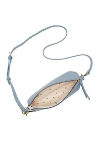 Zena Small Denim Crossbody