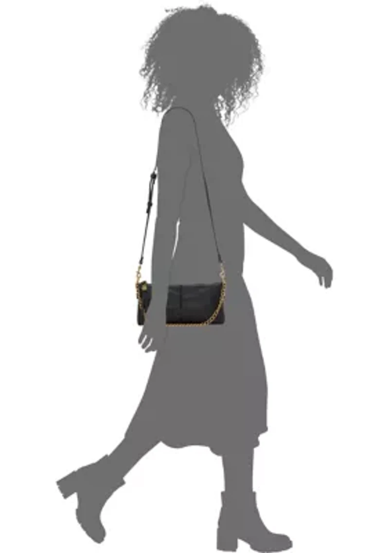 Zena Small Denim Crossbody