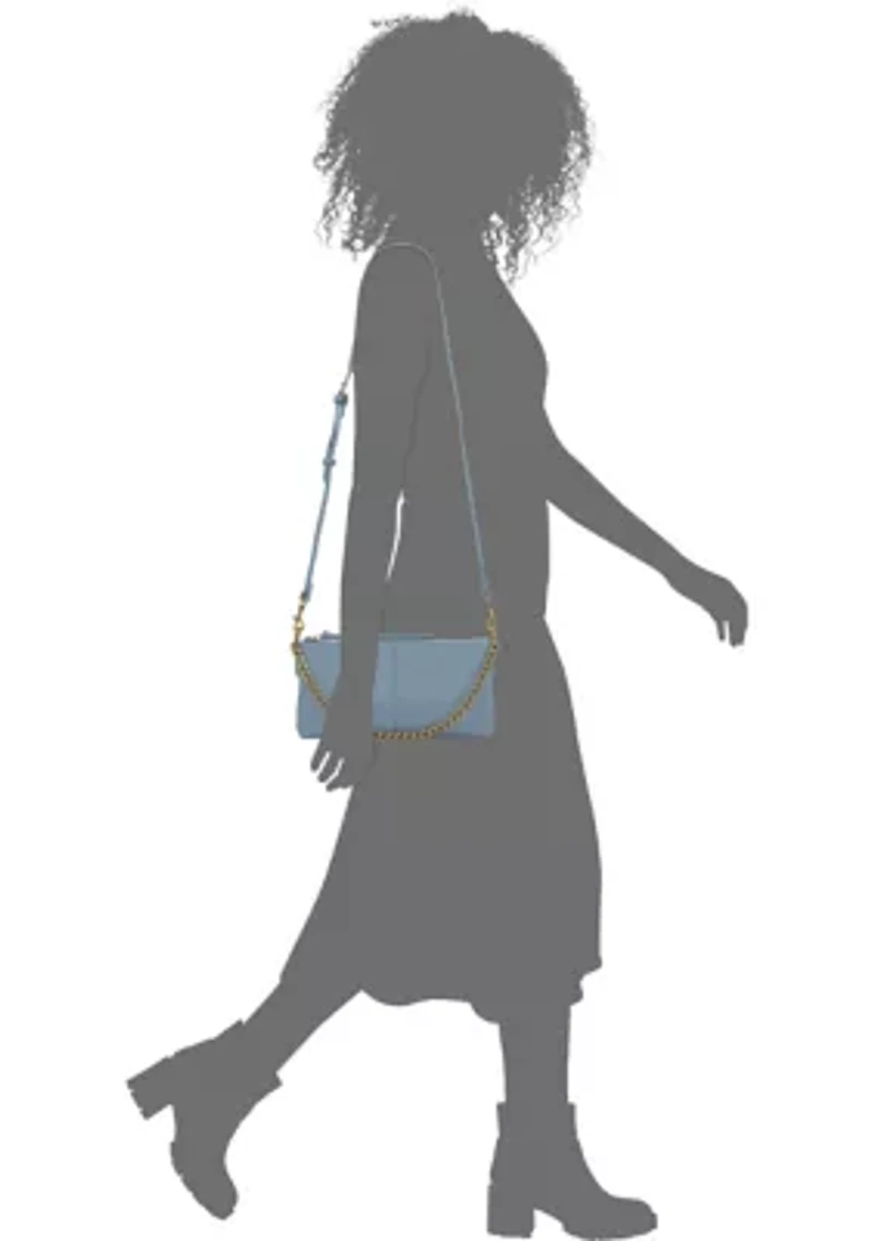 Zena Small Denim Crossbody