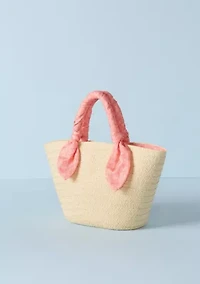 Sewing Down South x Crown & Ivy™ Vendue Medium Straw Handbag