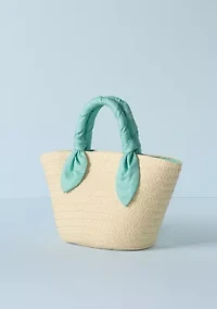Sewing Down South x Crown & Ivy™ Vendue Medium Straw Handbag