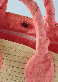 Sewing Down South x Crown & Ivy™ Vendue Large Straw Handbag