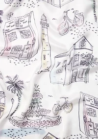 Sewing Down South x Crown & Ivy™ Adgers Printed Square Scarf